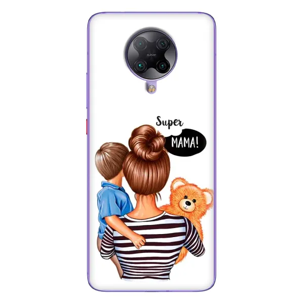Чехол с принтом «Мама с сыном» для Xiaomi POCO F2 Pro Чехол с принтом «Мама с сыном» для Xiaomi POCO F2 Pro