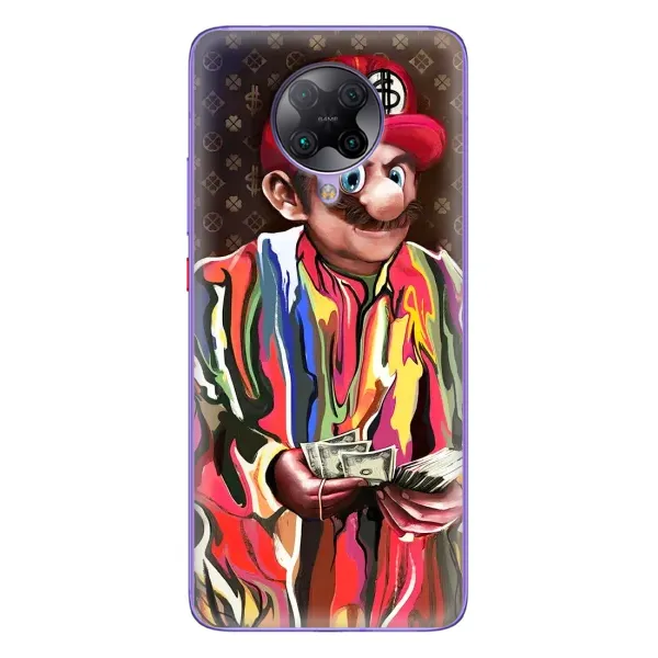 Чехол с принтом «Mario LV» для Xiaomi POCO F2 Pro