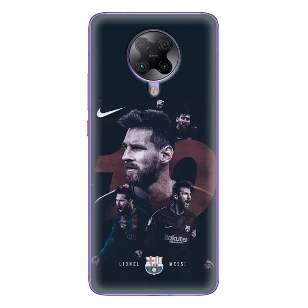 Чехол с принтом «Месси 10» для Xiaomi POCO F2 Pro