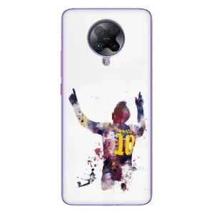 Чехлы Месси для Xiaomi POCO F2 Pro (AlphaPrint) (Messi Barca)