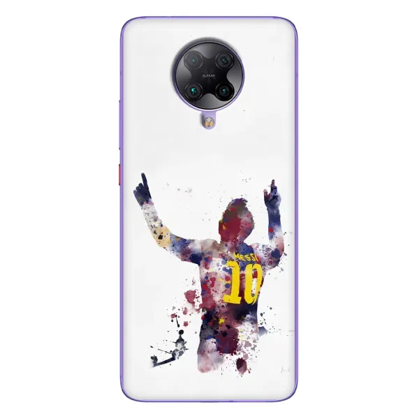 Чехол с принтом «Messi Barca» для Xiaomi POCO F2 Pro