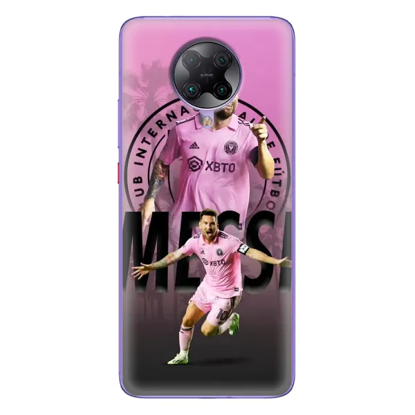 Чехол с принтом «Messi Miami» для Xiaomi POCO F2 Pro