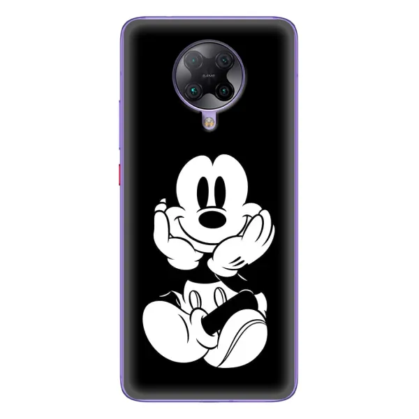 Чехол с принтом «Микки на черном» для Xiaomi POCO F2 Pro