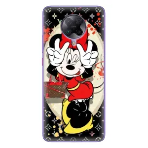 Чехол Disney Mouse Xiaomi POCO F2 Pro (PREMIUMPrint) (Минни peace)