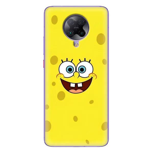 Чохол з принтом «Мордашка Спанч Боба» для Xiaomi POCO F2 Pro