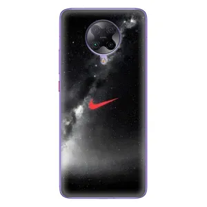 Чехол для Xiaomi POCO F2 Pro - с принтом Найк (AlphaPrint) (Найк красный)