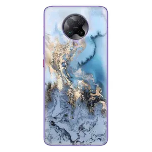 Мраморний чехол на Xiaomi POCO F2 Pro (VPrint) (Ніжний мрамор)