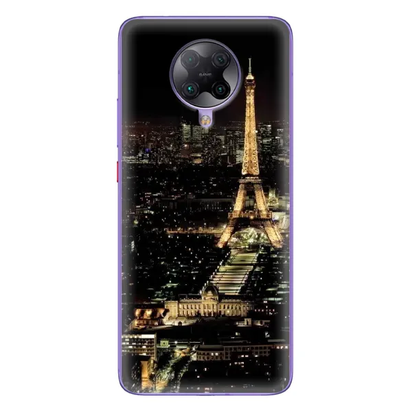 Чехол с принтом «Ночной Париж» для Xiaomi POCO F2 Pro