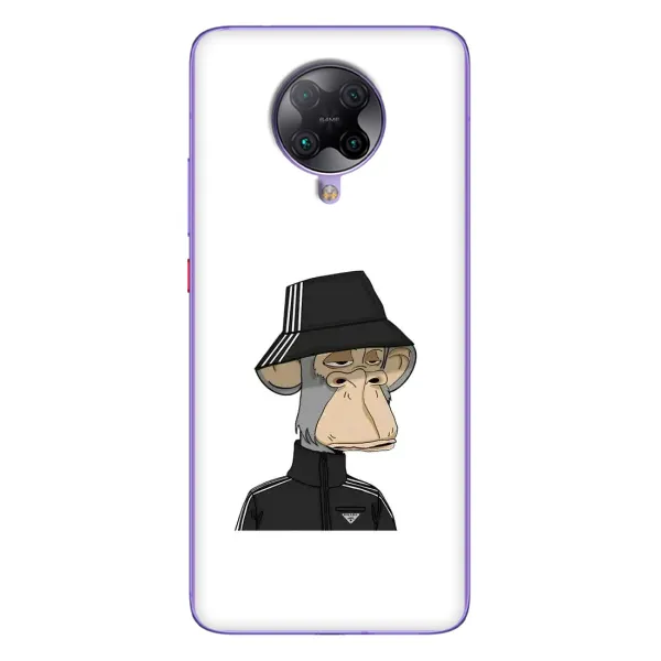 Чехол с принтом «обезьяна NFT Adidas» для Xiaomi POCO F2 Pro