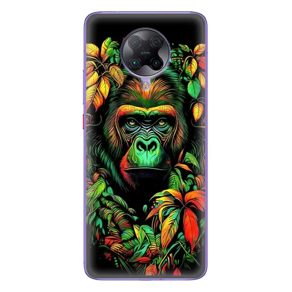 Чехол с принтом «Обезьяна в тропиках» для Xiaomi POCO F2 Pro