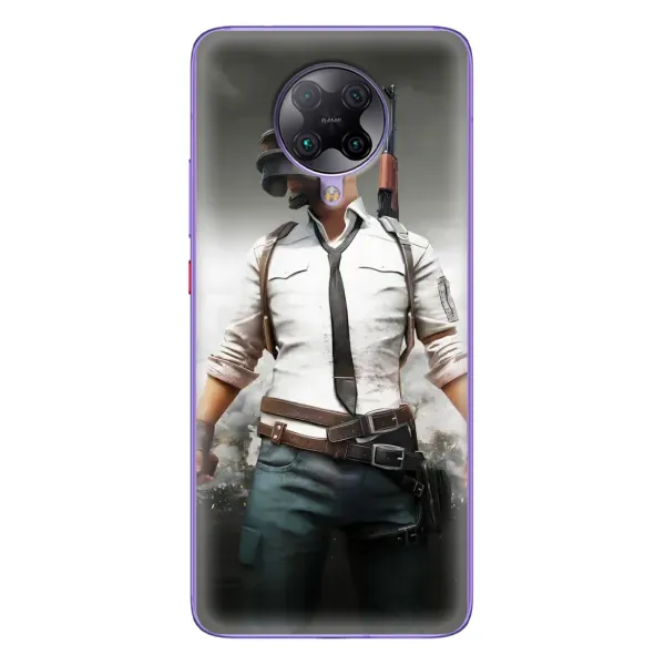 Чохол з принтом «Пабг мен» для Xiaomi POCO F2 Pro Чохол з принтом «Пабг мен» для Xiaomi POCO F2 Pro