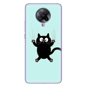 Чохол з принтом для Xiaomi POCO F2 Pro (AlphaPrint) Модні коти (Падаючий кіт)
