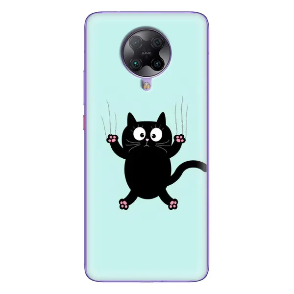 Чохол з принтом «Падаючий кіт» для Xiaomi POCO F2 Pro