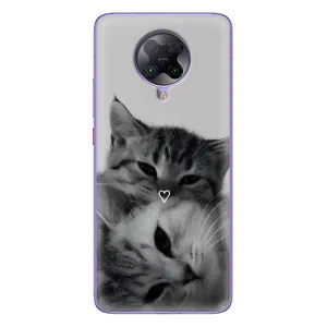 Чехол с принтом «Пара котов» для Xiaomi POCO F2 Pro