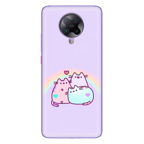 Чехол с принтом «Радужные котики» для Xiaomi POCO F2 Pro Чехол с принтом «Радужные котики» для Xiaomi POCO F2 Pro