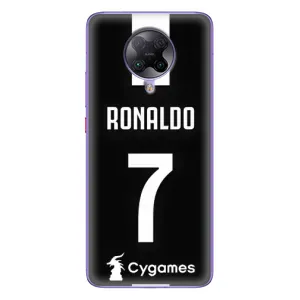 Чехол Криштиану Роналду для Xiaomi POCO F2 Pro (AlphaPrint) (RONALDO 7)