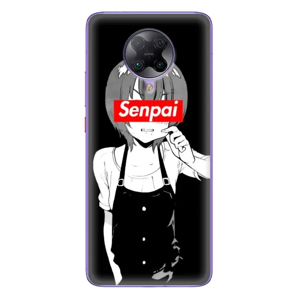 Чохол з принтом «Senpai» для Xiaomi POCO F2 Pro