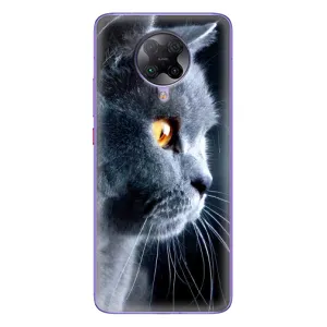 Чехлы с Котиками для Xiaomi POCO F2 Pro (VPrint) (Серый Кот)