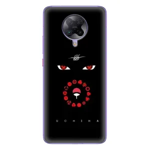 Чехлы на тему: Итачи Учиха для Xiaomi POCO F2 Pro (AlphaPrint) (глаза Итачи)