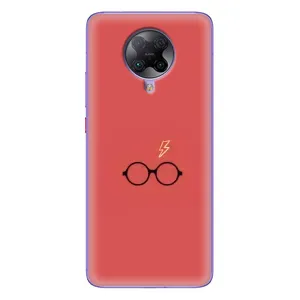 Чехлы с Гарри Поттером для Xiaomi POCO F2 Pro (AlphaPrint) (шрам и очки)