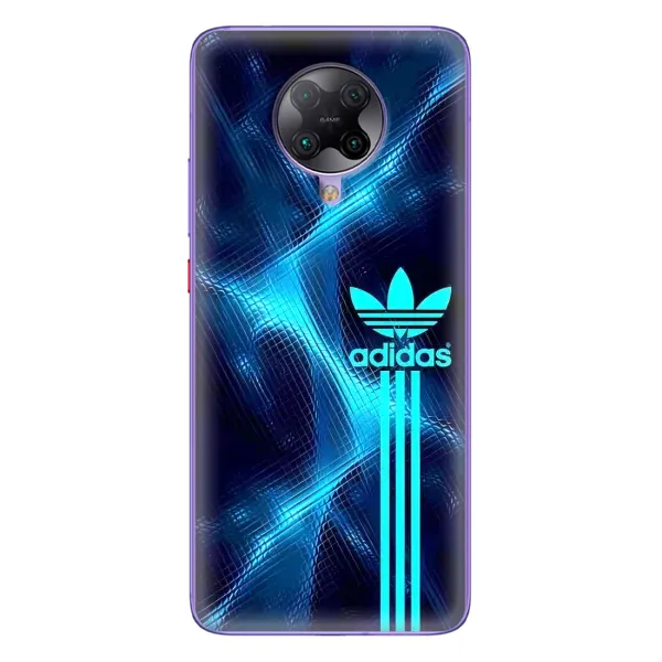 Чохол з принтом «Синій Адідас» для Xiaomi POCO F2 Pro