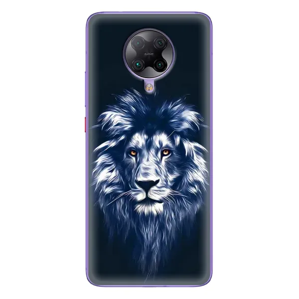 Чехол с принтом «Синий Лев» для Xiaomi POCO F2 Pro
