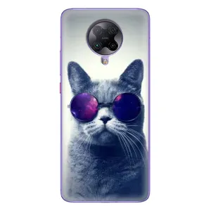 Чохол з принтом для Xiaomi POCO F2 Pro (AlphaPrint) Модні коти (Стильний кіт)