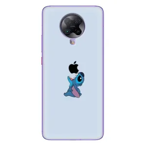 Чохол з принтом Стіч на Xiaomi POCO F2 Pro (Stitch apple)