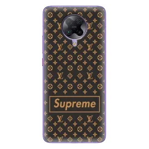 Чеохол для Xiaomi POCO F2 Pro з картинкою Supreme (AlphaPrint) (Supreme LV)