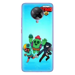 Чехлы Brawl Stars для Xiaomi POCO F2 Pro (AlphaPrint) (Тріо героїв)