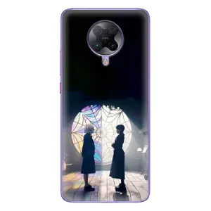 Чехлы Венсдей на Xiaomi POCO F2 Pro Уэнсдей (AlphaPrint) (Уэнздей и Инид)