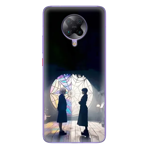 Чехол с принтом «Уэнздей и Инид» для Xiaomi POCO F2 Pro