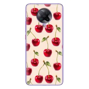 Чехлы с Фруктами для Xiaomi POCO F2 Pro (VPrint) (Вишня)