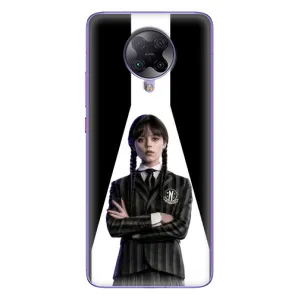 Чехлы Венсдей на Xiaomi POCO F2 Pro Уэнсдей (AlphaPrint) (W-Wednesday)