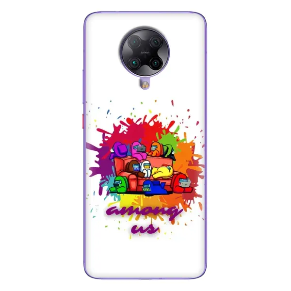 Чехол с принтом «Яркий АмонгАс» для Xiaomi POCO F2 Pro