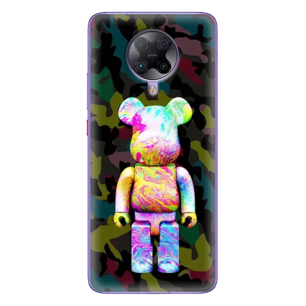 Чехол с принтом «Яркий Bearbrick» для Xiaomi POCO F2 Pro