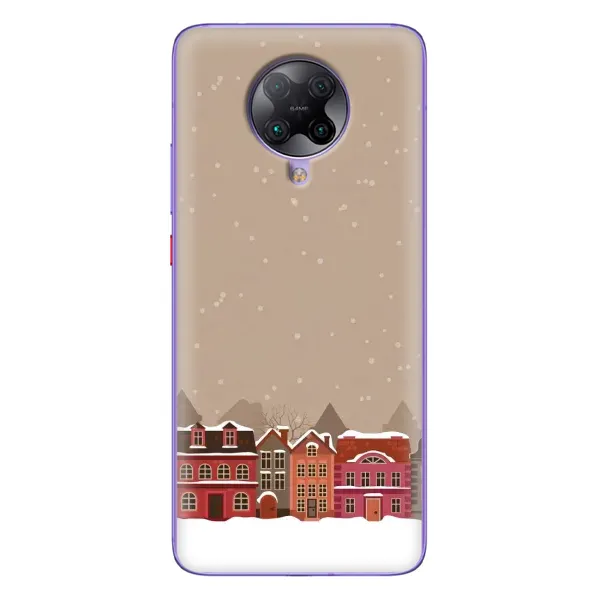 Чехол с принтом «Зимний город» для Xiaomi POCO F2 Pro