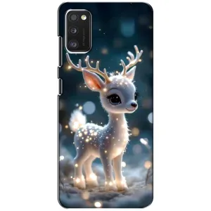 Яскравий чохол для Xiaomi POCO M3 з Зимові Оленята (Блискуче оленятко)