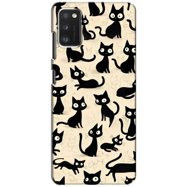 Чохол з принтом «Чорні коти» для Xiaomi POCO M3 Чохол з принтом «Чорні коти» для Xiaomi POCO M3