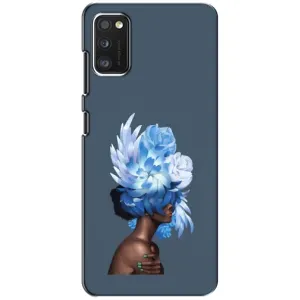 Чехлы (ART) Цветы на Xiaomi POCO M3 (VPrint) (Квіти на голові)