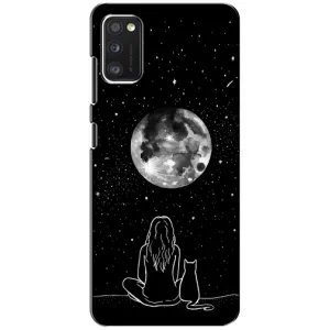 Чохол з малюнком кіт на Xiaomi POCO M3 (Дівчина з котом)