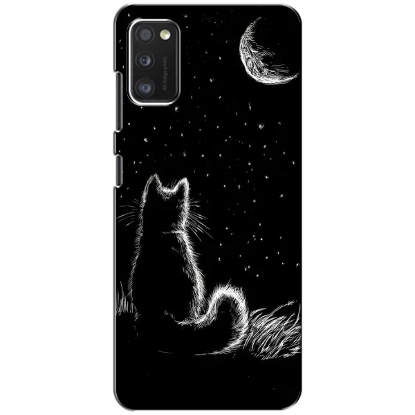 Чохол з принтом «Котик і місяць» для Xiaomi POCO M3
