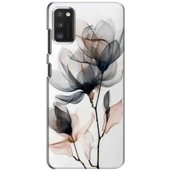 Чехол с принтом «Цветы на белом» для Xiaomi POCO M3