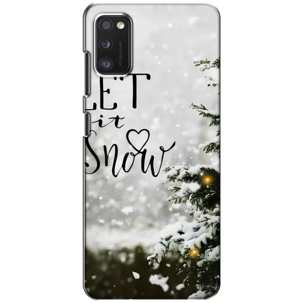 Чохол з принтом «Let it snow» для Xiaomi POCO M3