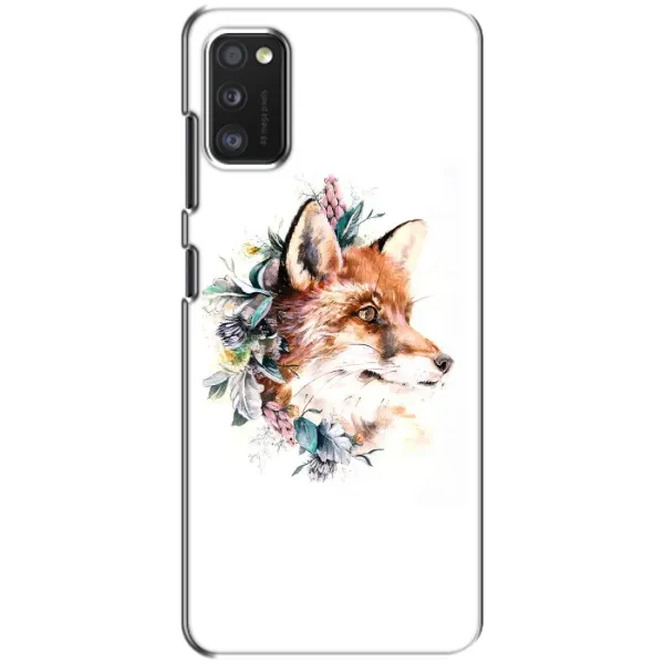 Чохол з принтом «Лиса в квітах» для Xiaomi POCO M3 Чохол з принтом «Лиса в квітах» для Xiaomi POCO M3