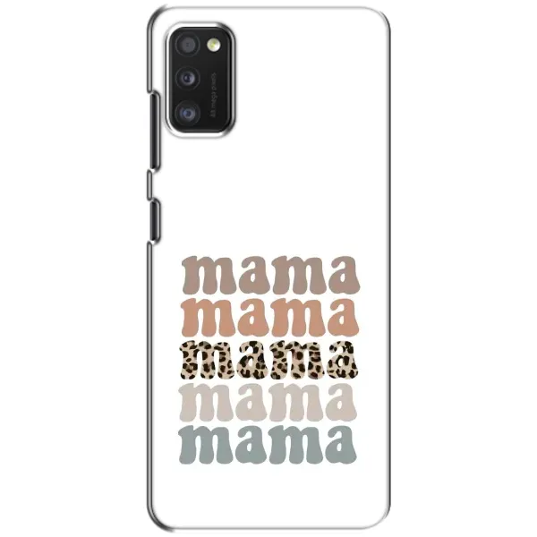 Чохол з принтом «Текстовий колаж мама» для Xiaomi POCO M3