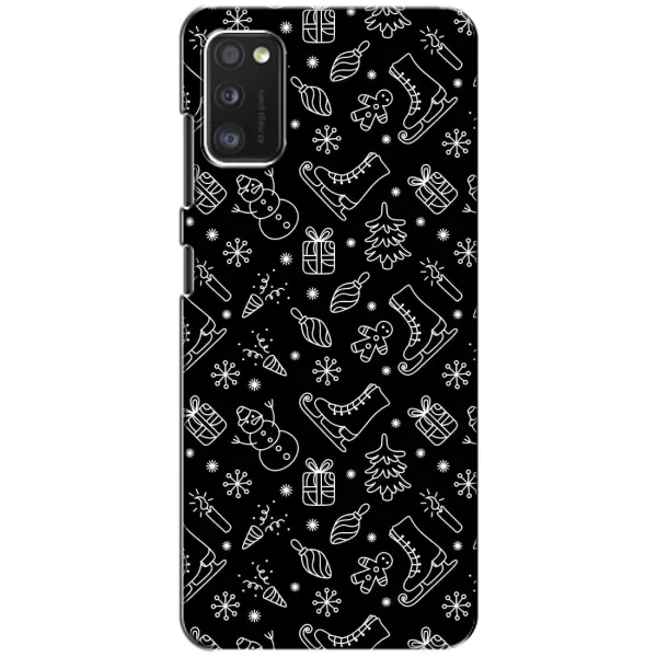 Чохол з принтом «Новорічний фон» для Xiaomi POCO M3