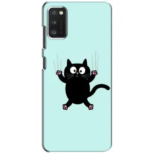 Чехол с принтом для Xiaomi POCO M3 (AlphaPrint) Модные коты (Падающий кот)