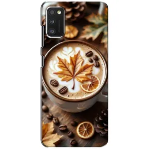 Чехол с уникальным дизайном «Осень с кофе» для Xiaomi POCO M3 (Пряный кофе)