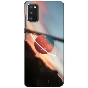 Космічні Чохли для Сяомі ПОКО М3 (VPrint) (Сатурн)